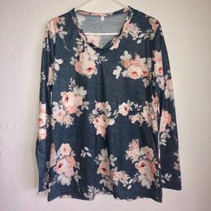 Floral Long Sleeve Shirt